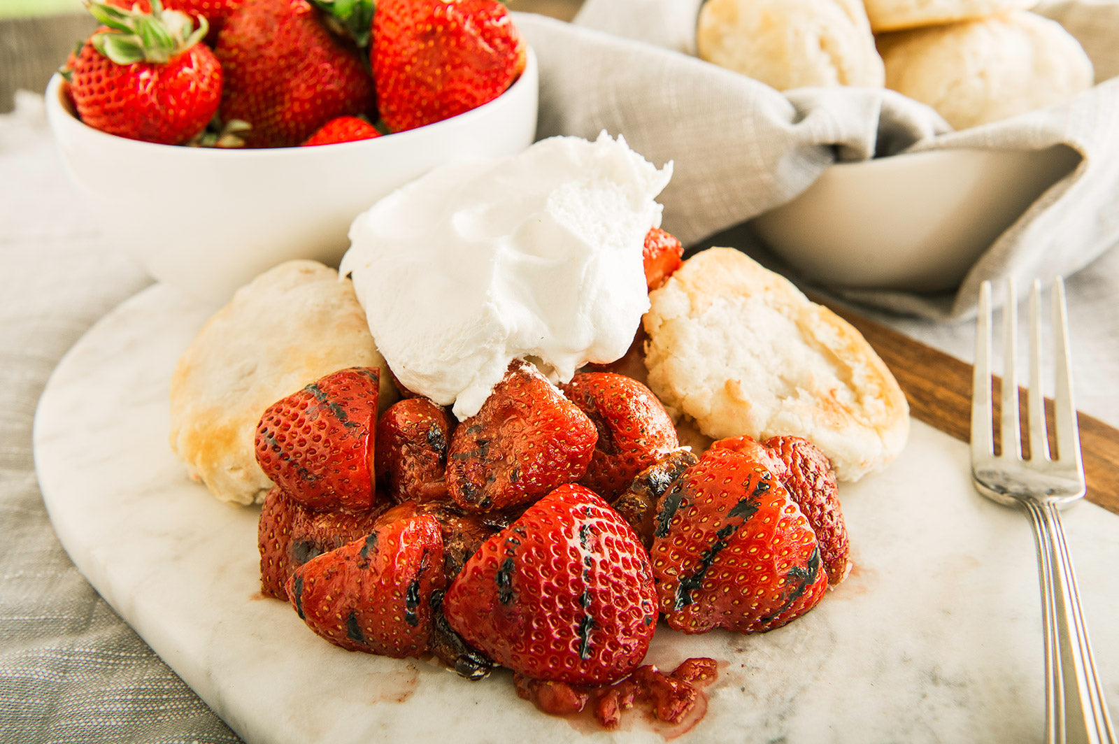Grilled Strawberry Shortcake – Nexgrill France